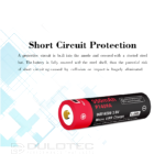 Батерия Vapcell P1409A 14500 950mAh със защита и Micro USB зареждане » Dulotec.BG