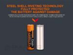 Батерия Fenix ARB-L18-3400U - 18650 3400mAh » Dulotec.BG