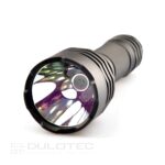 Фенер Dulotec Convoy C8+ Зелен диод, 900 метра, с батерия, зарядно и дистанционен спусък » Dulotec.BG