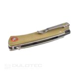 Сгъваем нож Dulotec K212 - светло зелен 8Cr13 неръждаема стомана » Dulotec.BG