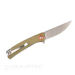 Сгъваем нож Dulotec K212 - светло зелен 8Cr13 неръждаема стомана » Dulotec.BG