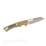 Сгъваем нож Dulotec K215 - светло зелено 8Cr13Mov неръждаема стомана » Dulotec.BG