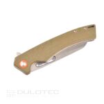 Сгъваем нож Dulotec K215 - светло зелено 8Cr13Mov неръждаема стомана » Dulotec.BG