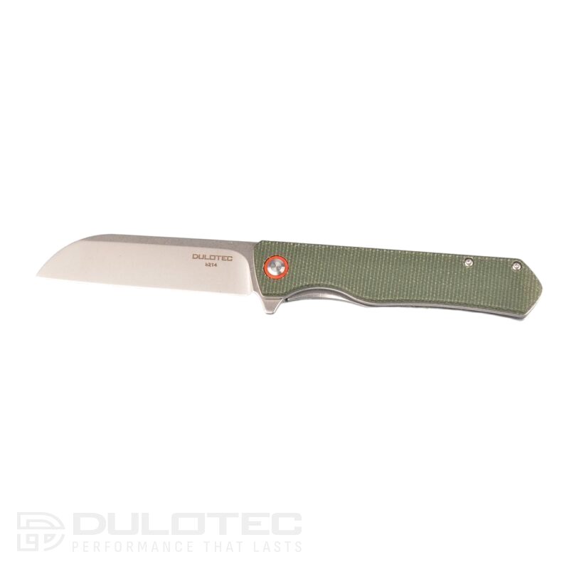 Сгъваем нож Dulotec K214 - зелен D2 Инструментална Стомана » Dulotec.BG