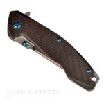 Сгъваем нож Dulotec K260 - дръжка от G10 с карбоново покритие » Dulotec.BG