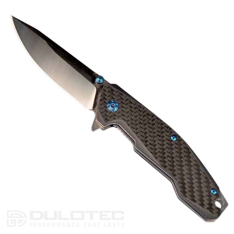 Сгъваем нож Dulotec K260 - дръжка от G10 с карбоново покритие » Dulotec.BG