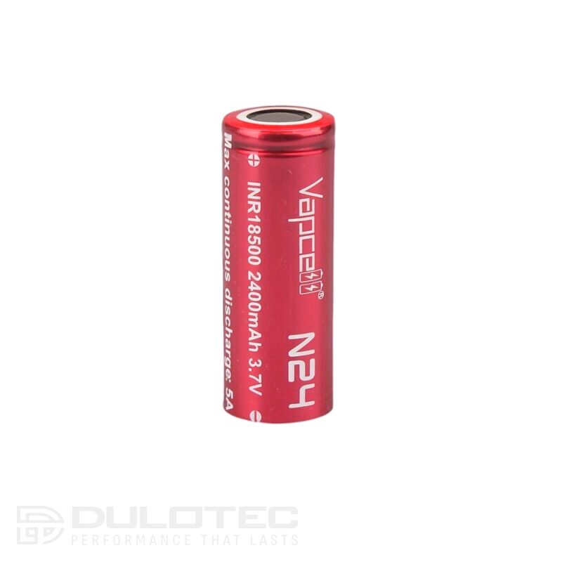Батерия Vapcell N24 18500 2400mАh 5A » Dulotec.BG