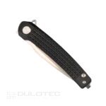 Сгъваем нож Dulotec K255 - дръжка от полимер G10 и D2 инструментална стомана » Dulotec.BG