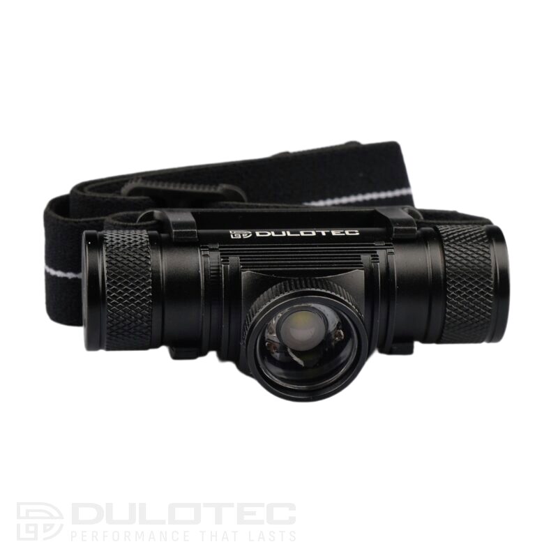 Мощен челник Dulotec H6 Zoom + батерия 3400 mAh, бяла светлина » Dulotec.BG