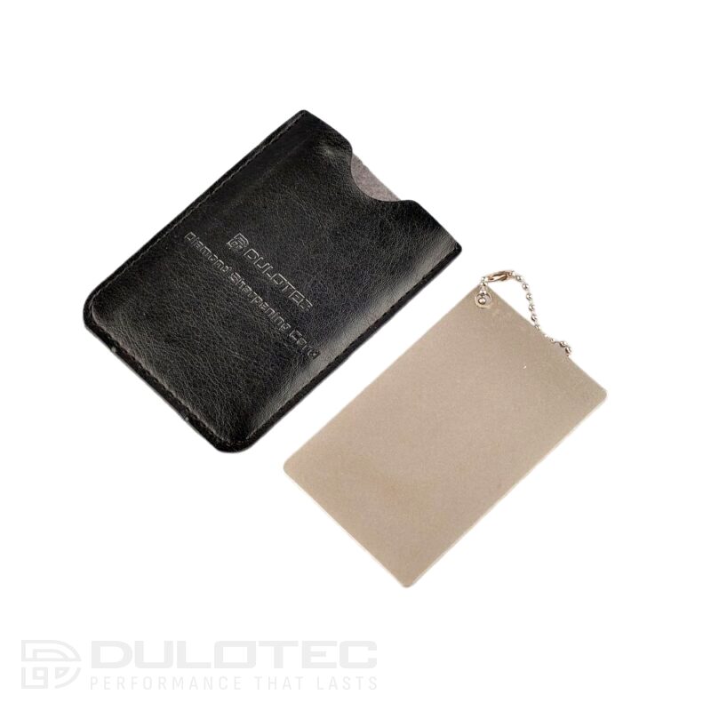 Диамантено точило Dulotec с кожен калъф - 600/1200 » Dulotec.BG