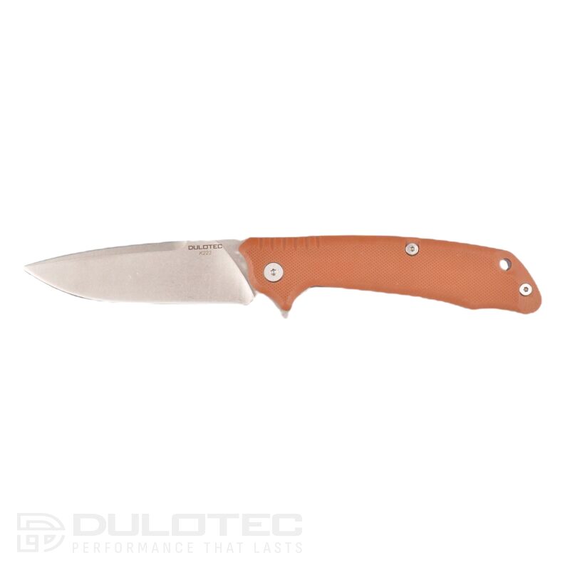 Сгъваeм нож Dulotec K223 - Кафяв 5Cr14Mov Неръждаема Стомана » Dulotec.BG