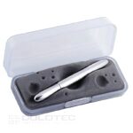 Химикалка Fisher Space Pen Brushed Chrome Bullet 400BRCCL с клипс в подаръчна кутия » Dulotec.BG