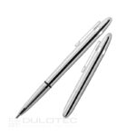 Химикалка Fisher Space Pen Brushed Chrome Bullet 400BRCCL с клипс в подаръчна кутия » Dulotec.BG