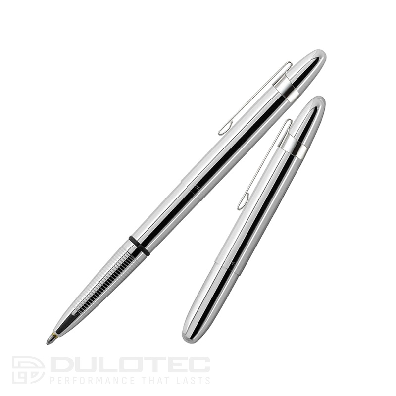 Химикалка Fisher Space Pen Chrome Bullet с клипс - 400CL в подаръчна кутия » Dulotec.BG