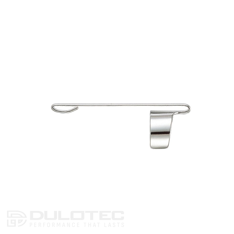 Клипс за химикалка Fisher Space Pen Bullet  в цвят Хром- CNCL » Dulotec.BG