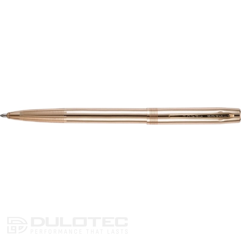 Химикалка Fisher Space Pen Cap-O Matic Brass Lacquer M4G в подаръчна кутия » Dulotec.BG