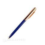 Химикалка Fisher Space Pen Cap-O-Matic Brass cap Blue barrel 775G-BL в подаръчна кутия » Dulotec.BG
