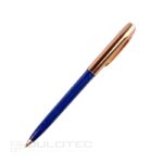 Химикалка Fisher Space Pen Cap-O-Matic Brass cap Blue barrel 775G-BL в подаръчна кутия » Dulotec.BG
