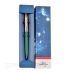 Химикалка Fisher Space Pen Cap-O-Matic Brass cap Green barrel 775G-GR в подаръчна кутия » Dulotec.BG