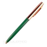 Химикалка Fisher Space Pen Cap-O-Matic Brass cap Green barrel 775G-GR в подаръчна кутия » Dulotec.BG