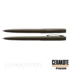Химикалка Fisher Space Pen Cap-O-Matic Chrome cap burgundy barrel 775-Burg в подаръчна кутия » Dulotec.BG