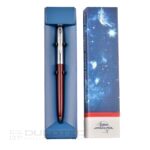 Химикалка Fisher Space Pen Cap-O-Matic Brass cap Burgundy barrel 775G-BURG в подаръчна кутия » Dulotec.BG