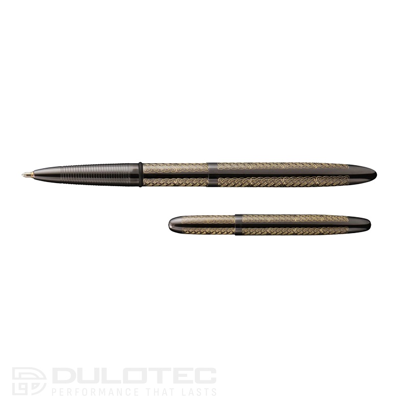 Химикалка Fisher Space Pen Black Titanium Nitride Celtic Knot 400BTN-CK Лимитирана серия » Dulotec.BG