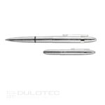 Химикалка Fisher Space Pen Brushed Chrome Bullet 400BRCCL с клипс в подаръчна кутия » Dulotec.BG