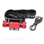 Мощен челник Dulotec H1 + батерия 3000 mAh, бяла светлина » Dulotec.BG