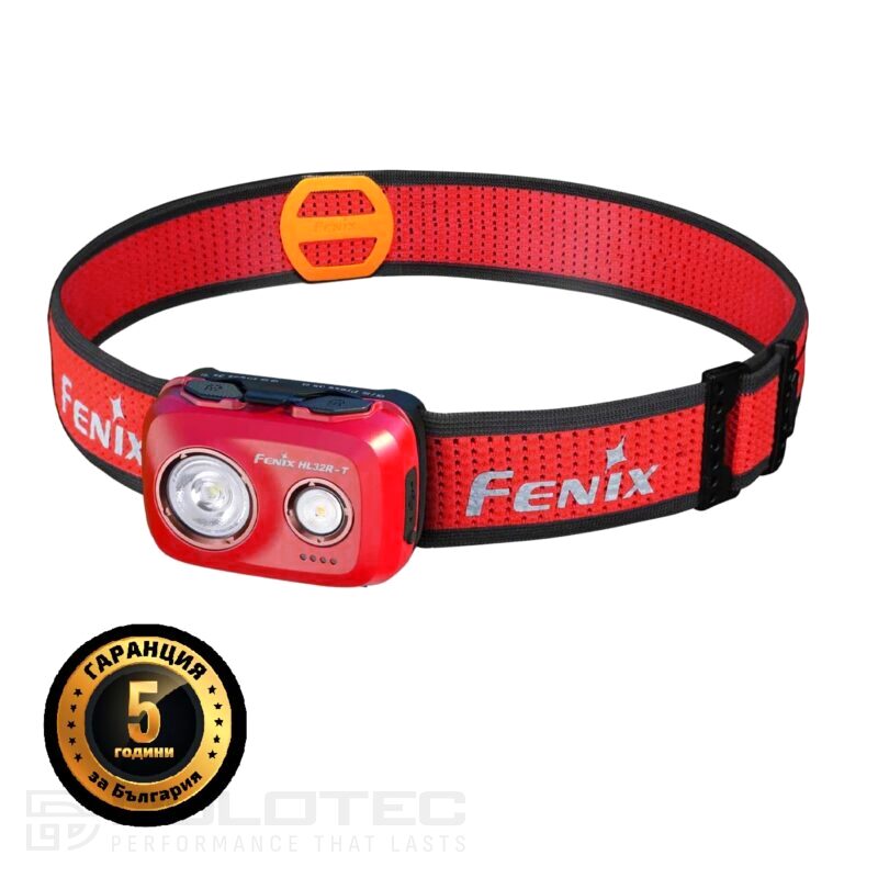 Челник Fenix HL32R-T LED - червен » Dulotec.BG