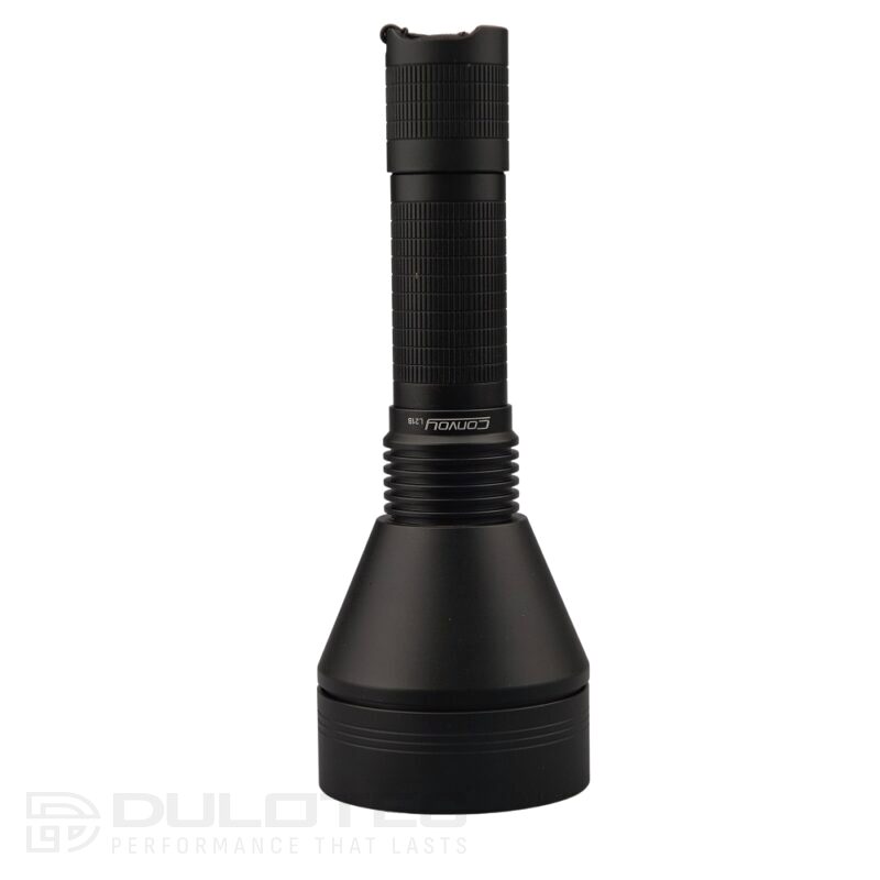 Мощен подцевен фенер Dulotec L21B 1500 м далекобойност » Dulotec.BG