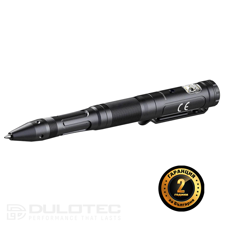 Химикалка с фенер Fenix T6 - Черен » Dulotec.BG