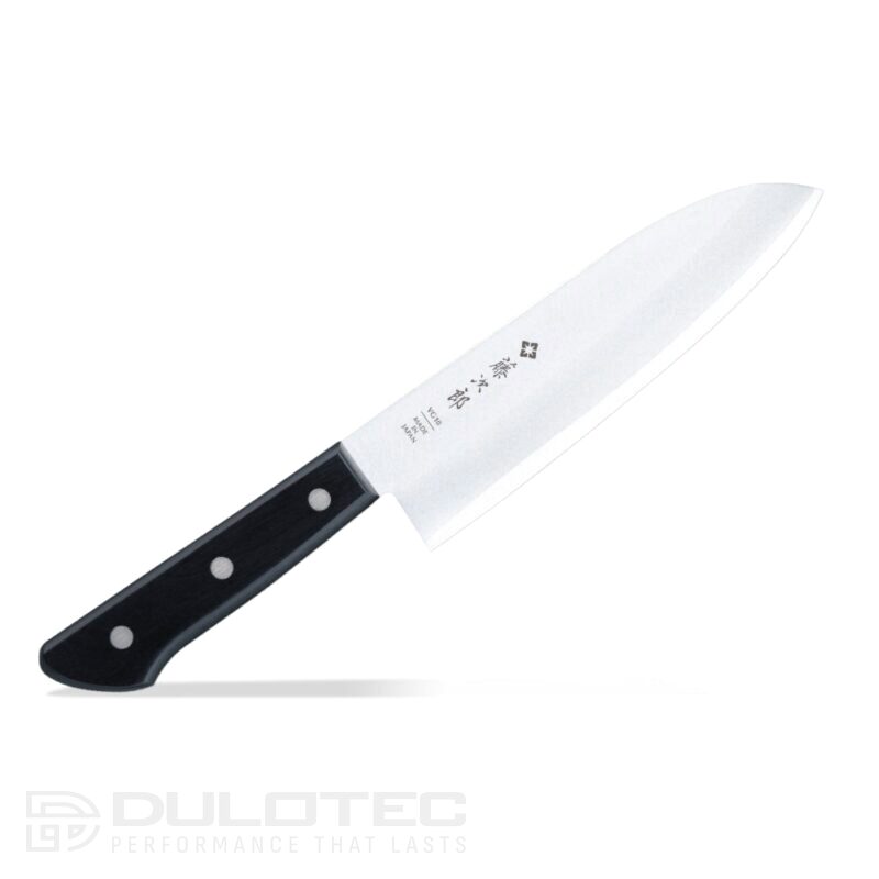 Кухненски нож Tojiro Basic Santoku 170мм F-316 - VG10 ламинат » Dulotec.BG