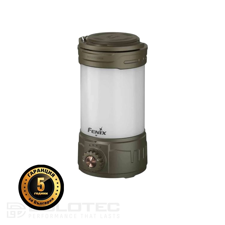 Къмпинг лампа Fenix CL26R PRO LED - маслинено кафяво » Dulotec.BG