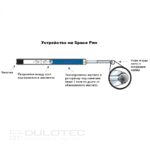 Химикалка Fisher Space Pen Antimicrobial Raw Brass Bullet - 400-RAW с подаръчна кутия » Dulotec.BG