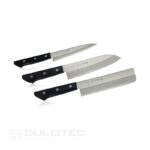 Комплект кухненски ножове Tojiro Basic TBS-300 - VG10 ламинат » Dulotec.BG