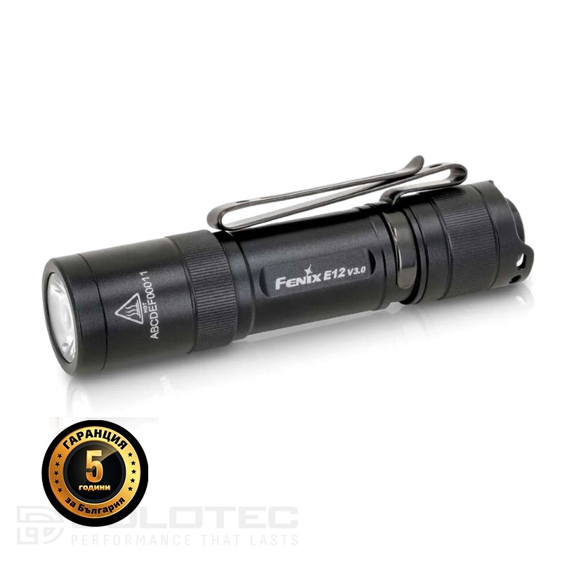 Фенер Fenix E12 V3.0 » Dulotec.BG