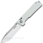 Сгъваем нож SRM 258L-GN - дръжка от G10 и D2 стомана » Dulotec.BG