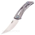 Сгъваем нож SRM Unicorn 7415-TE - дръжка от титан и 154CM стомана » Dulotec.BG