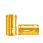 Батерия Vapcell 18350 М11 1100mah 9A » Dulotec.BG