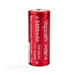 Батерия Vapcell K54 26650 5400mАh 15A с изпъкнал плюс » Dulotec.BG