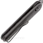 Сгъваем нож SRM 251M-GB - дръжка от G10 с карбоново покритие и N690 стомана » Dulotec.BG