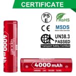 Батерия Vapcell 18650 N40 4000mAh 10A » Dulotec.BG Батерия Vapcell 18650 N40 4000mAh 10A » Dulotec.BG