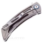 Сгъваем нож SRM Unicorn 7415-TZ - дръжка от титан и 154CM стомана » Dulotec.BG