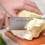 Кухненски нож Tojiro DP Damascus Nakiri Knife 165мм F-330 - VG10 - ламинат 37 пласта » Dulotec.BG