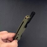 Сгъваем нож SRM 255L-GP - дръжка от G10 и 10Cr15MoV стомана » Dulotec.BG