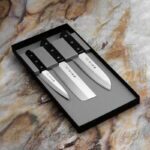 Комплект кухненски ножове Tojiro Basic TBS-300 - VG10 ламинат » Dulotec.BG