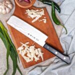 Кухненски нож Tojiro DP Damascus Nakiri Knife 165мм F-330 - VG10 - ламинат 37 пласта » Dulotec.BG