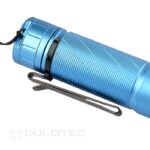 Мощен компактен фенер Convoy S21E син, XHP50.3 HI диод, 2000 лумена до 330 метра с батерия » Dulotec.BG