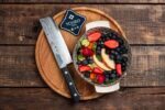 Кухненски нож Tojiro DP Damascus Nakiri Knife 165мм F-330 - VG10 - ламинат 37 пласта » Dulotec.BG